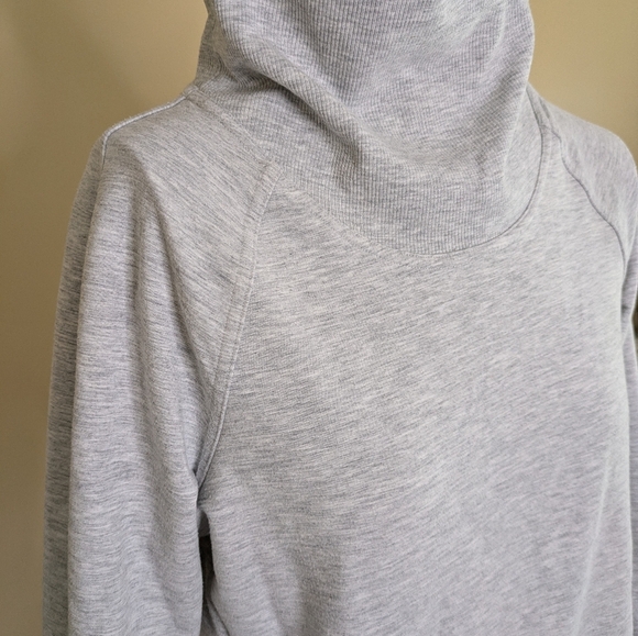 Lululemon  High Lines Pullover Sweatshirt Heathered Gray Modal Moch Size 4 - Picture 6 of 11